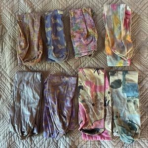 8 pairs of kids riding socks